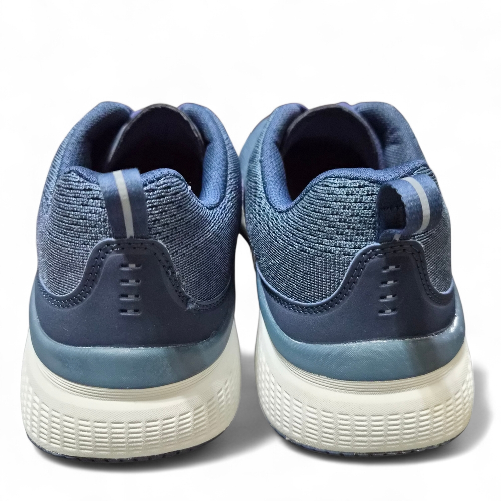 Skechers Women's GO Run 2.0 Elevate Ombre Sneakers Navy/Lavender Size 10 Wide - Picture 7 of 13